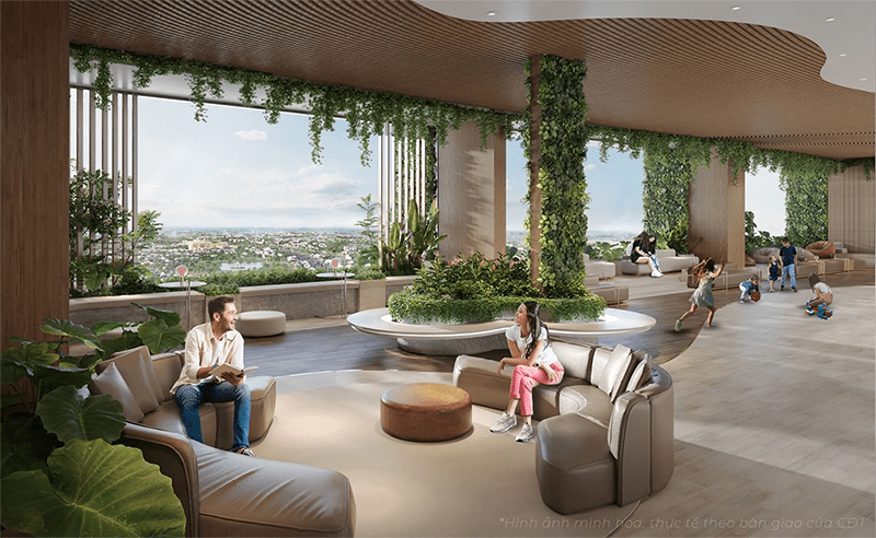 Tiện ích nội khu dự án A&T Sky Garden Sinh Hoạt Cư Dân